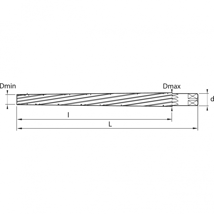 WRK A6070 MANDRIL MANUAL CóNICO 1:50 HSSE
