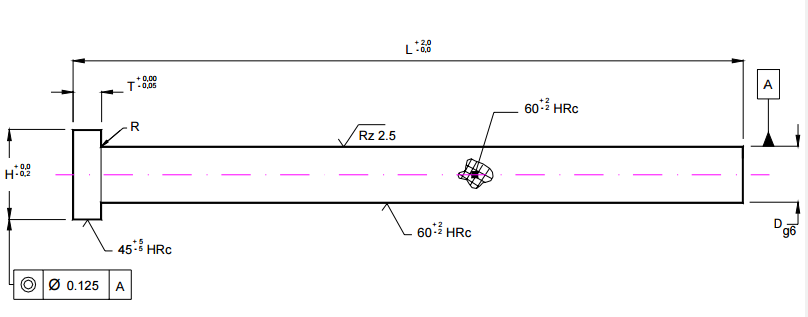DIN 1530AH Extrator Temperado