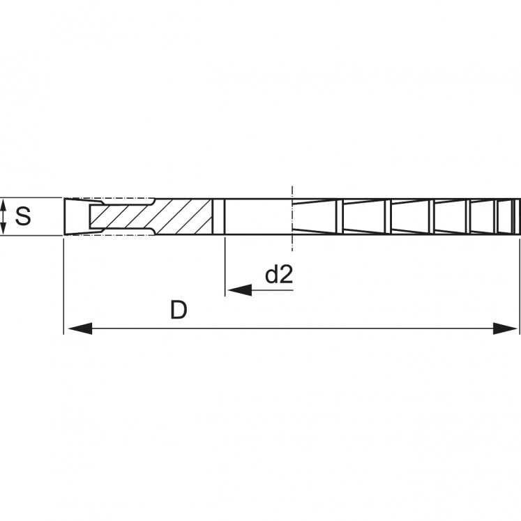 WRK A5455 FRESAS DE DISCO DE 3 CORTES, ESPESSURA FINA HSSE