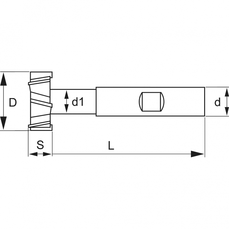 WRK A5410 FRESAS PARA CHAVES WOODRUFF HSSE MULTILAYER BASE TIAIN TIN