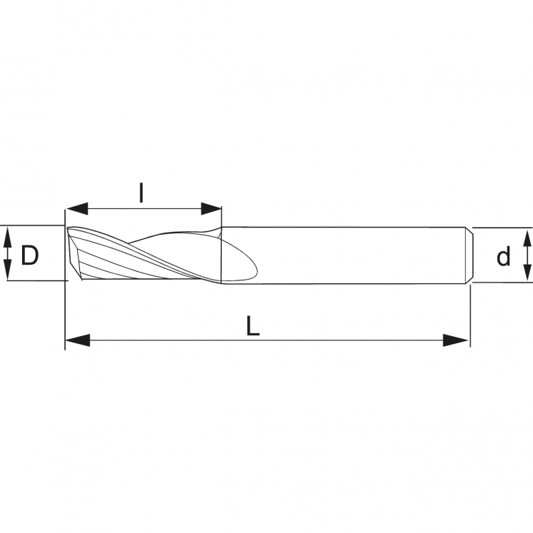 FRESA Z1 LIGAS DE ALUMíNIO HM KERFOLG A4710