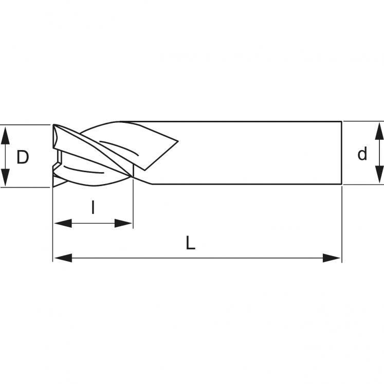 FRESA Z3 HM TIAIN INOX KERFOLG A4036