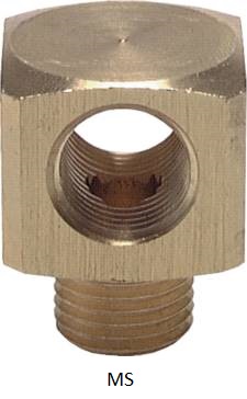 Peças em T (internas - externas - internas), molde de lingote, PN 16