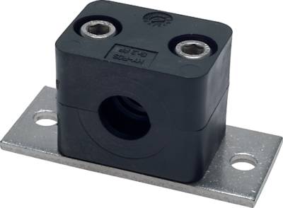 Braçadeiras de tubos de aço inoxidável - série leve, DIN 3015 T1