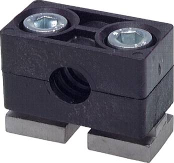 Braçadeiras de tubos de aço inoxidável - série para serviços pesados, DIN 3015 T2