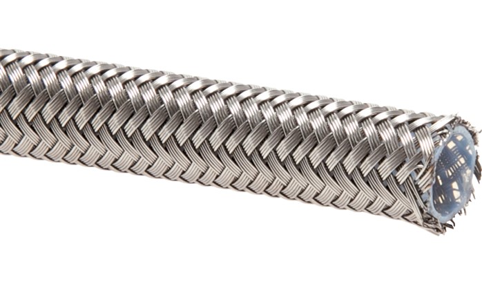 1 TF - Mangueiras de PTFE com trança em aço inoxidável