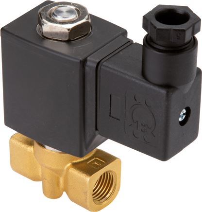 Válvulas solenóides de 2 vias feitas de latão, Eco-Line