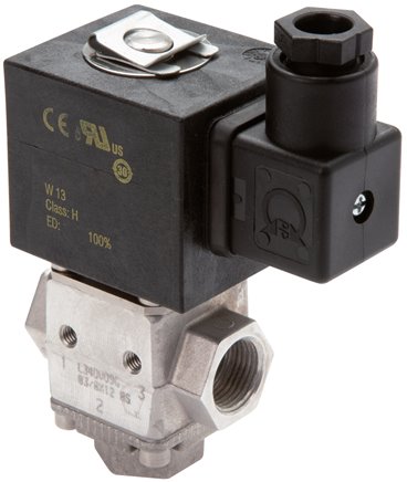 3-2 válvulas solenóides direcionais feitas de alumínio para reversão de combustível