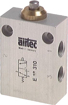 Válvulas de came de 3 vias e válvulas de rolo