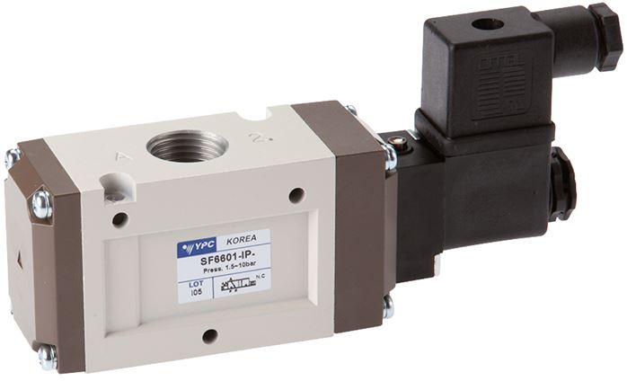Válvulas solenóides de 3 vias G 1-2", Série SF6000