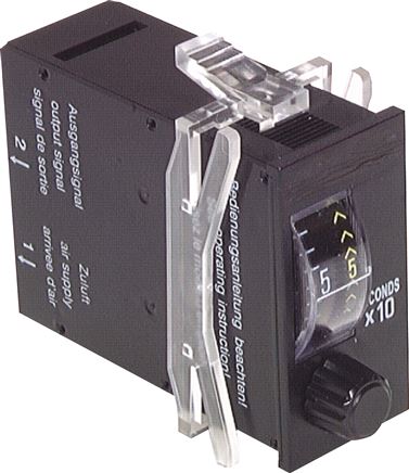 Válvulas de tempo de 3 vias (tempo longo), TEMPORIZADOR