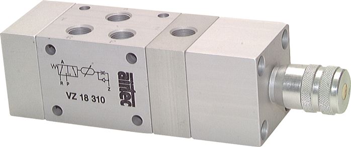 Válvulas de tempo de 3 vias (precisão), TEMPORIZADOR