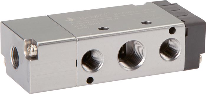 Válvulas pneumáticas 5-2-direcionais e 5-3-direcionais G 1-4", Modelo série RV20