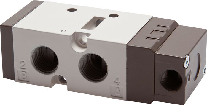 Válvulas pneumáticas 5-2-direcionais e 5-3-direcionais G 1-4", Série SF4000