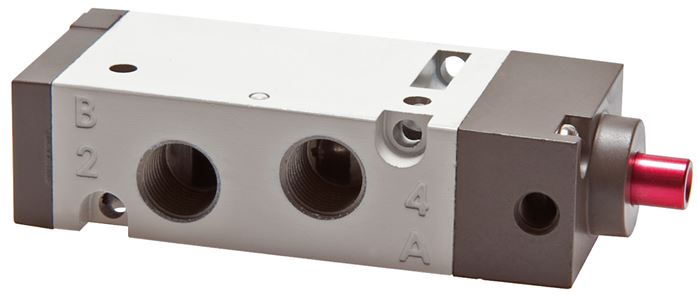 Válvulas pneumáticas 5-2-direcionais e 5-3-direcionais G 1-8", Série SF2000