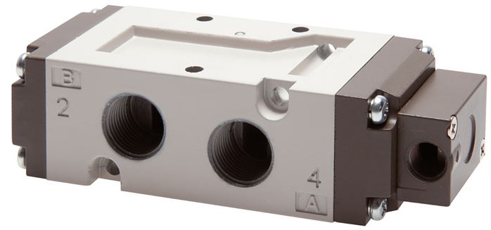 Válvulas pneumáticas 5-2-direcionais e 5-3-direcionais G 3-8", Série SF5000