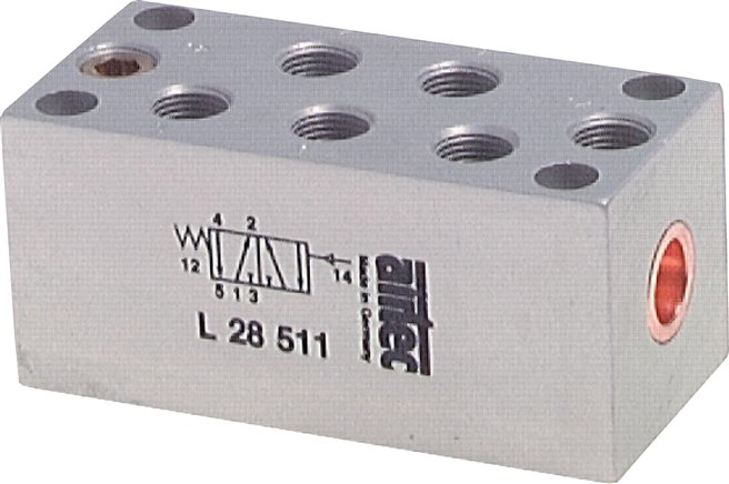 Válvulas pneumáticas de 5-2 vias, Modelo série L