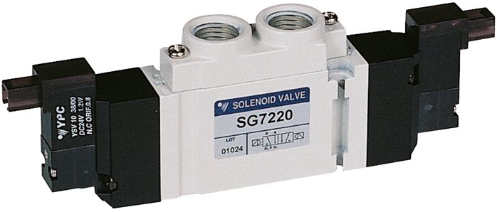 Válvulas solenóides de 5-2 vias G 1-4", Série SC400 (serão descontinuadas)