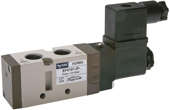 Válvulas solenóides de 5-2 vias G 1-4", Série SF4000