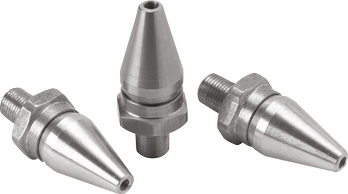 Bicos de poupança de ar ajustáveis (para pistolas de sopro - instalação de tubos)