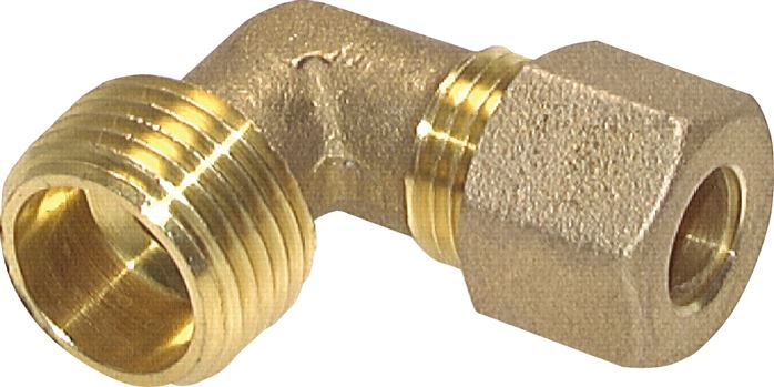 Ligações roscadas angulares com rosca cónica macho