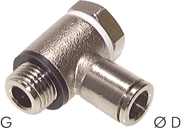 Encaixes giratórios angulares com parafuso Banjo