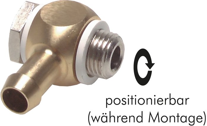 BICOS ROSCADOS ANGULARES, PIVOTANTES, PN 16