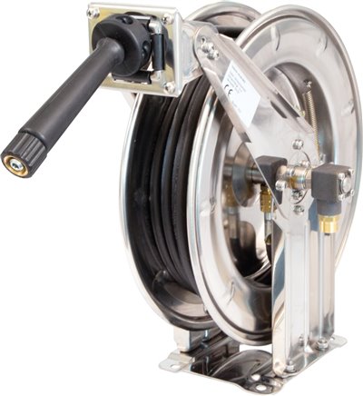 Carretel de mangueira automático para óleo hidráulico e água, PN 220