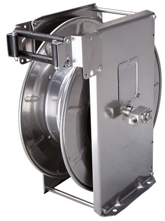 Bobinas de mangueira automáticas para a área de higiene, até 400 bar