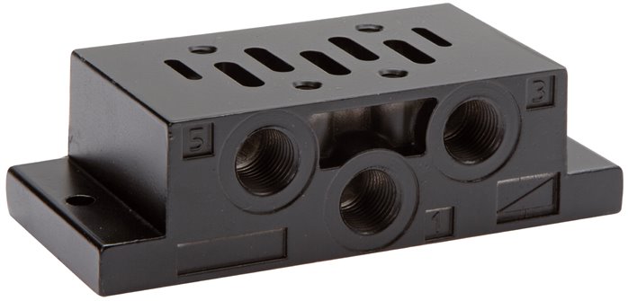 Placas de base (ISO 5599-1), ISO tamanho 1