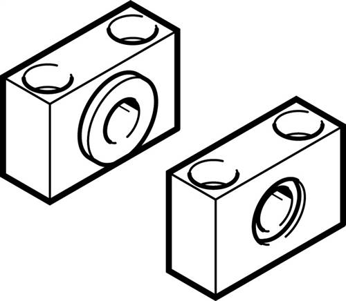 Bloco de rolamento, peça de rolamento