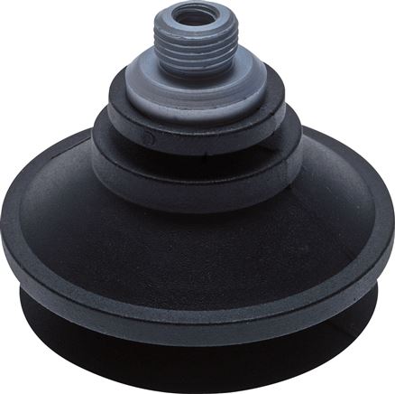 Ventosa de fole, 1 5 vezes, série P ( Ø 20 - 50 mm)