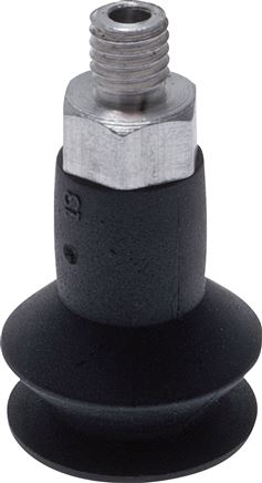 Ventosa de fole, 1 5 vezes, série P ( Ø 6 - 16 mm)