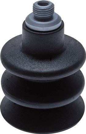 Ventosa de fole, 2 5 vezes, Ø 10 - 40 mm