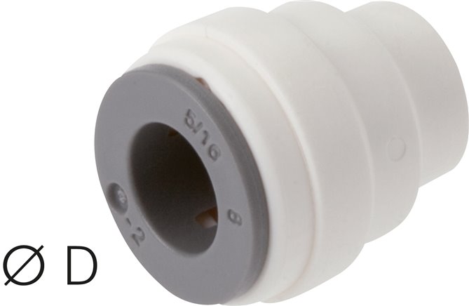 TAMPAS PARA FECHAR LINHAS DE MANGUEIRA, LE (POLEGADAS)