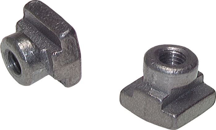 Porcas de trilhos transportadores para séries de modelos de serviço pesado, DIN 3015 T2