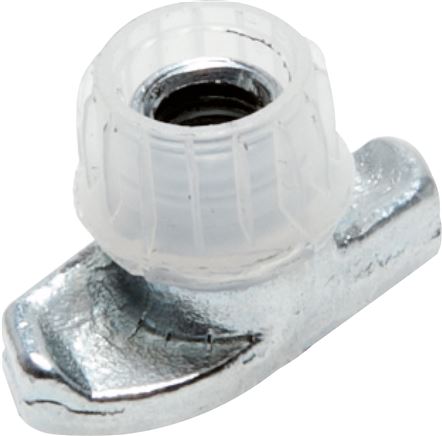 Porcas de trilhos transportadores para série modelo leve, DIN 3015 T1