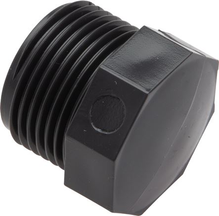 TAMPãO DE FECHO COM ROSCA MACHO, PVC-U (APENAS PARA ROSCA DE PLáSTICO), PN 16