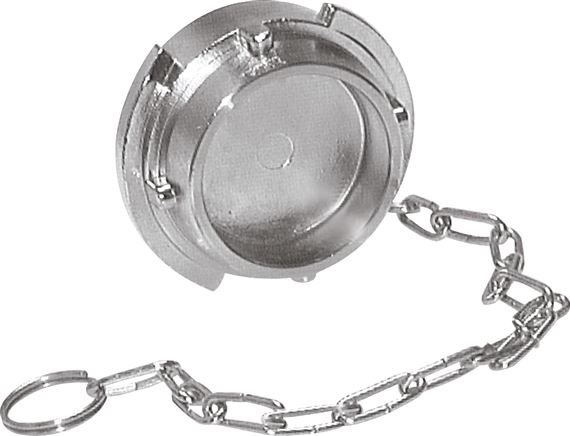 Tampões de fecho para engates de camiões-cisterna (parte M), Dimensões de acordo com EN 14420-6 (DIN 28450)