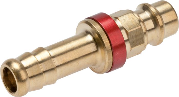 Plugues de acoplamento codificados com conexão de parafuso de mangueira, NW 7 2