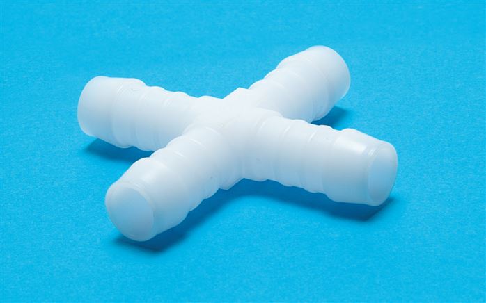 Conectores de mangueira cruzada, plástico, PN 8