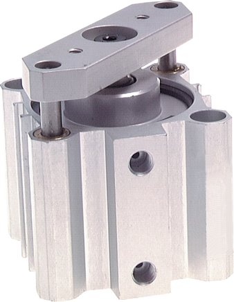 Cilindro de curso curto de dupla ação com haste de pistão não rotativa, ND