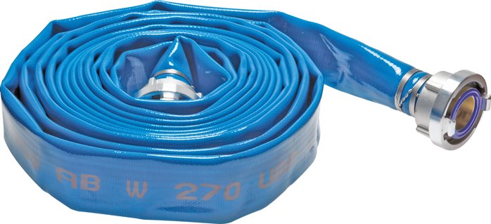 Mangueira Plana para Água Potável c/ Acoplamento Storz