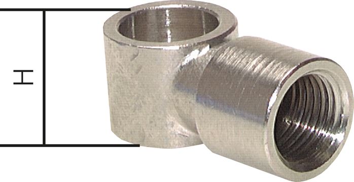 Peças de anel de cotovelo com roscas fêmeas