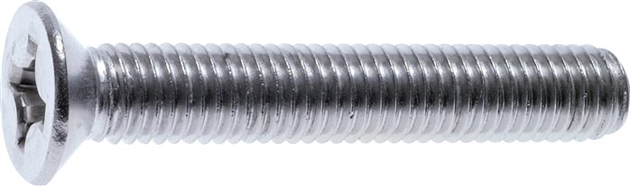 Parafusos de cabeça plana com recesso transversal, DIN 965 - ISO 7046