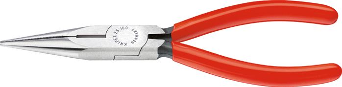 ALICATE REDONDO PLANO COM CORTADOR (DIN ISO 5745), KNIPEX