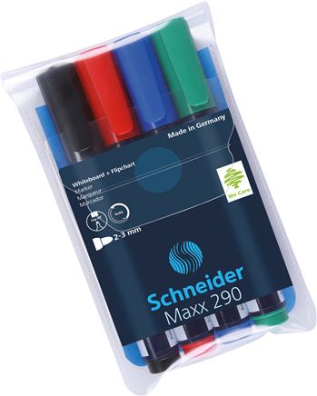 Flip chart e marcadores de quadro branco, SCHNEIDER