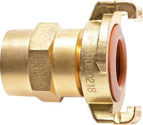 Acoplamentos rápidos de mangueira de jardim com conexão de parafuso para mangueiras industriais, 40 mm