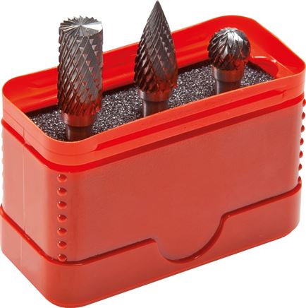 Rebarbas de metal duro