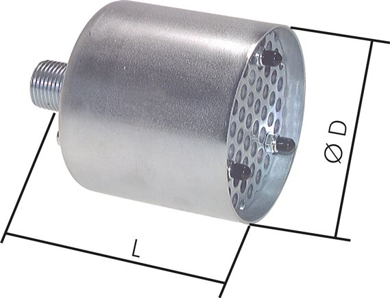 silenciador de alto desempenho